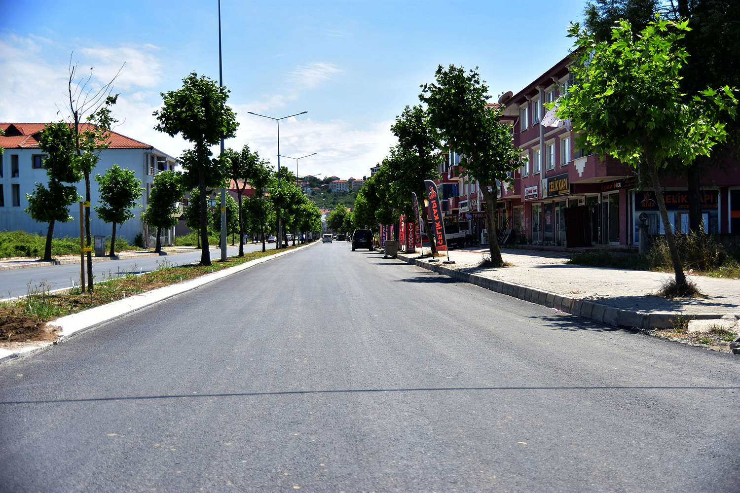 Karasu Vatan Caddesi’nde işlem tamam