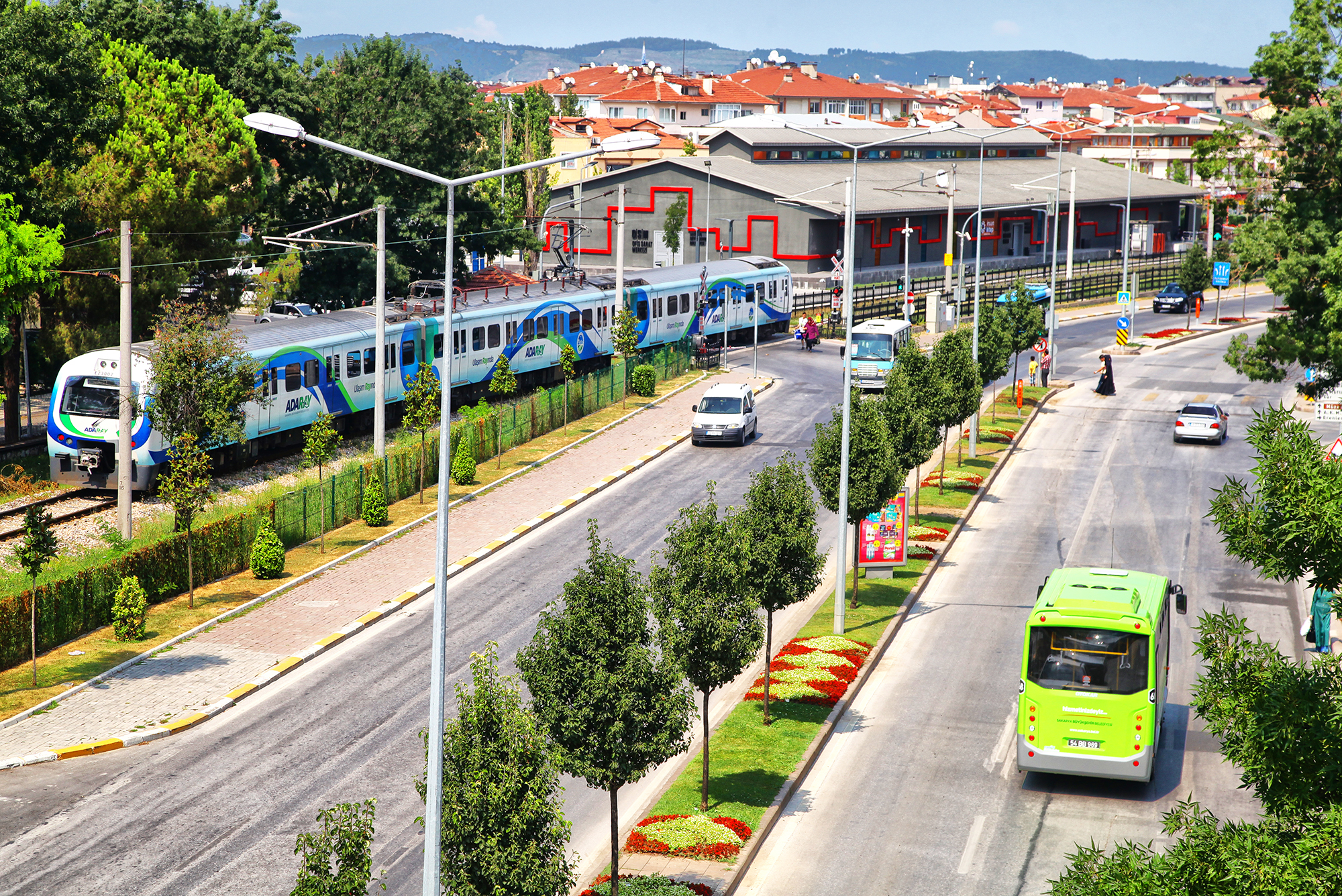 Yeşil alanlarıyla büyüyen bir şehir