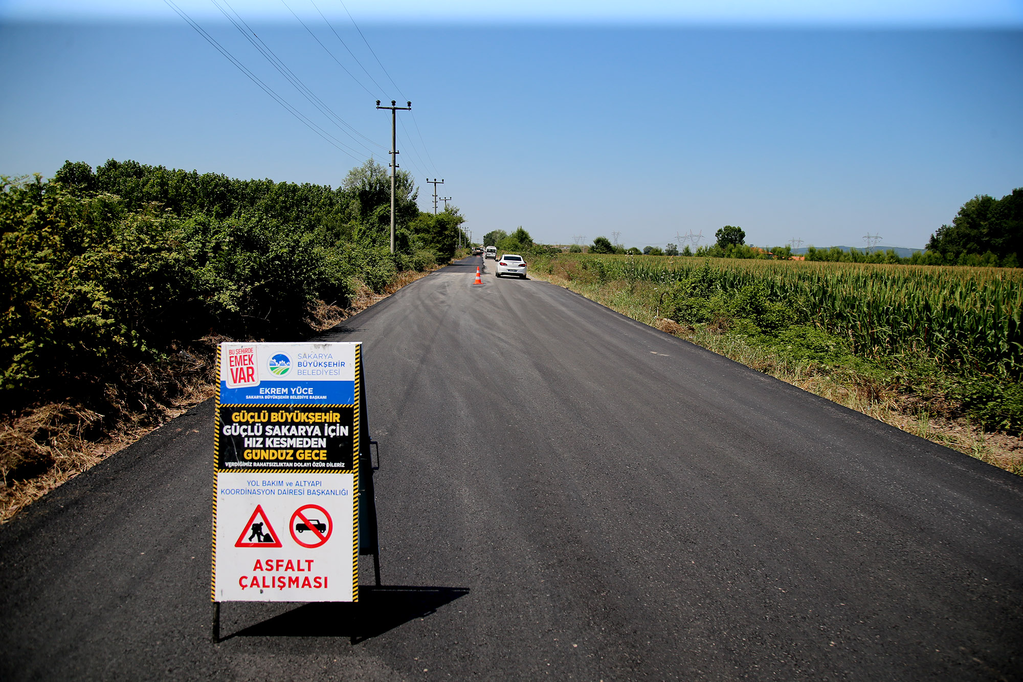 Büyükşehir tarihi yolda çalışmalarına devam ediyor