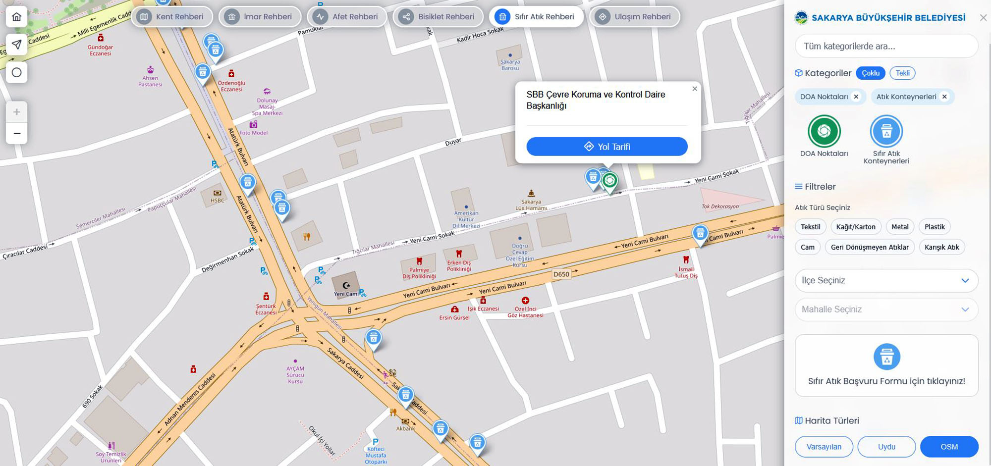 Büyükşehir’den yeni dijital hizmet: Sıfır Atık Rehberi kullanıma açıldı