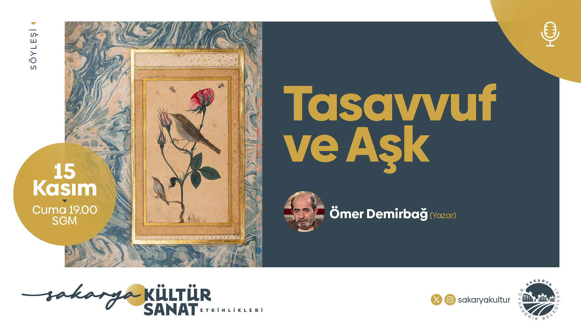 Büyükşehir Kasım kültür sanat etkinliklerinde takvim belli oldu