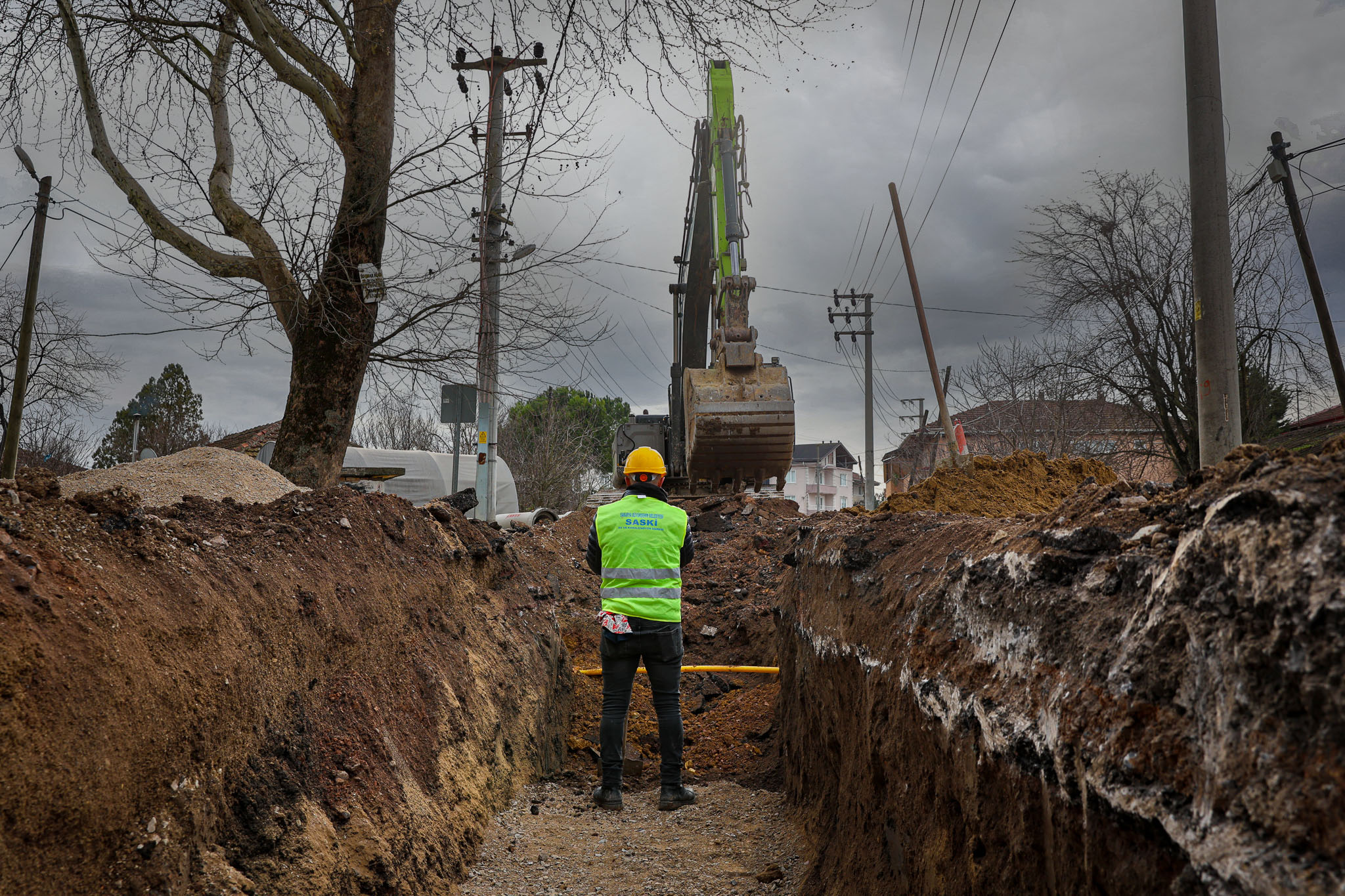 3 bin 500 metrelik yeni hat, yağmur sularını güvenle kaynaklara taşıyacak