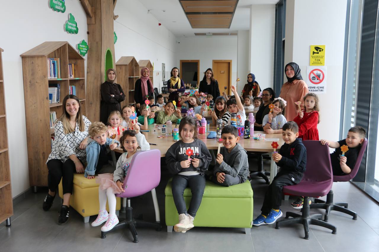 SGM Kütüphaneler Haftası’nda minik öğrencileri ağırladı
