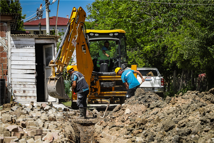 Yenilenen 2 bin metrelik hat ile Pamukova Mekece’ye kayıpsız içme suyu