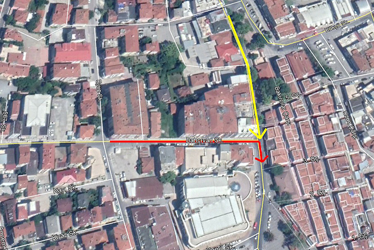 Bahçıvan Sokak’tan Karaağaç Bulvarı’na sola dönüşler kaldırılıyor