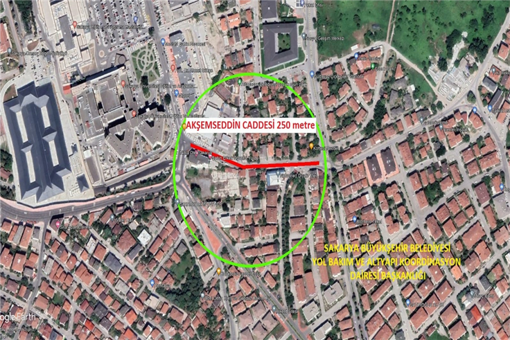 Akşemsettin Caddesi asfalt çalışmaları nedeniyle trafiğe kapalı olacak