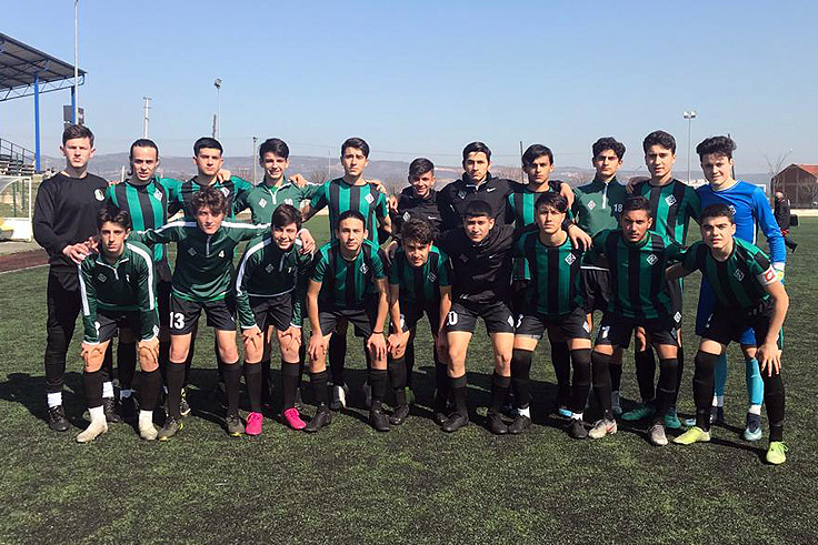 Altyapıda U-19 takımı grubunu lider tamamladı