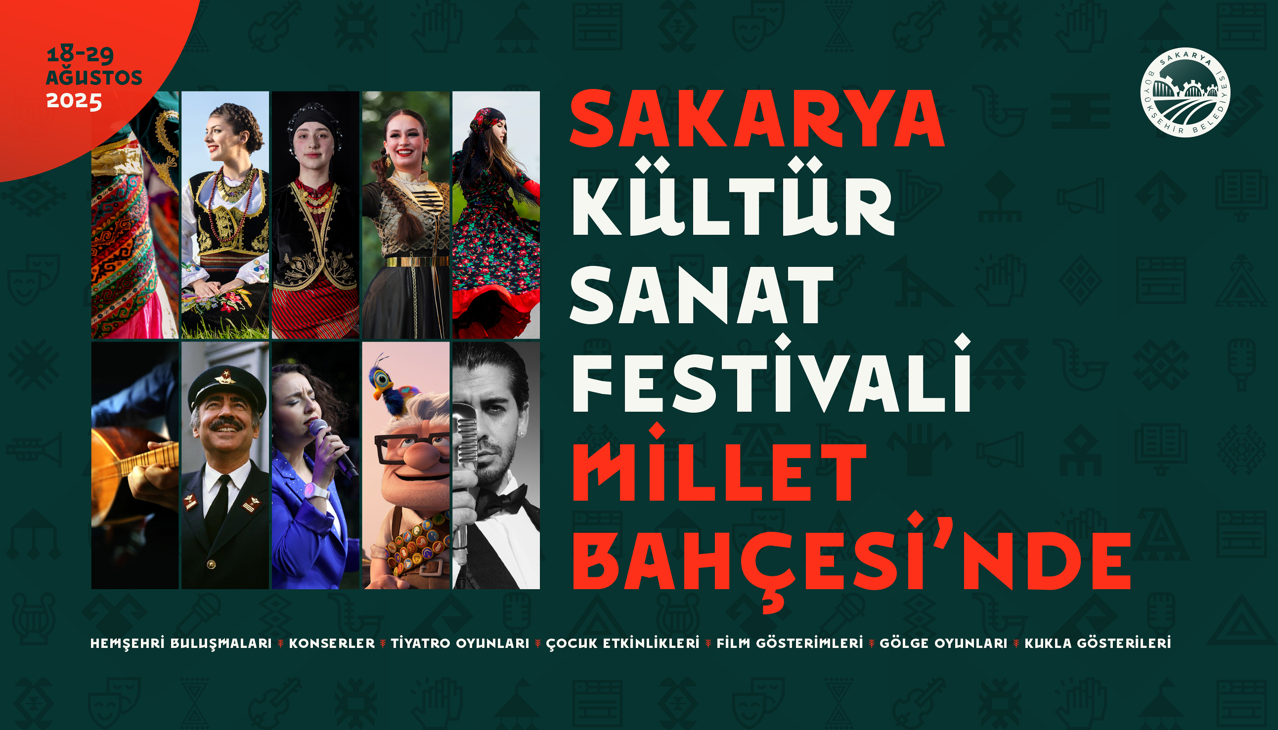 Sakarya yaza harika bir festivalle veda edecek: Hemşehri geceleri, Etnospor, çocuk ata sporu oyunları, renkli atölyeler…