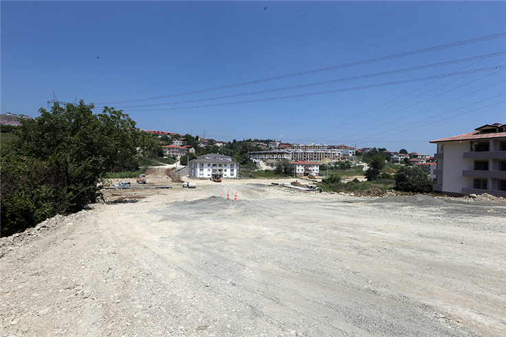 Yeni Bulvarda Çalışmalar Sürüyor