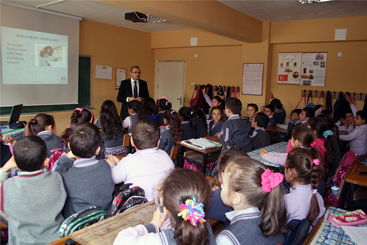 SASKİ’den Miniklere Tasarruf Eğitimi
