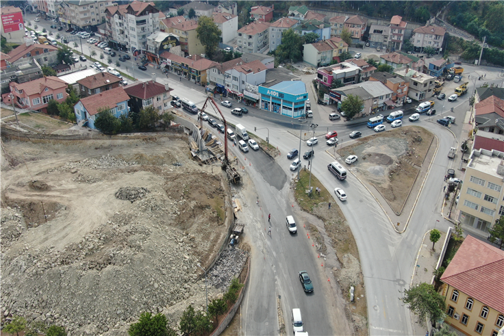 SGK Köprülü Kavşak projesinin temeli atılıyor