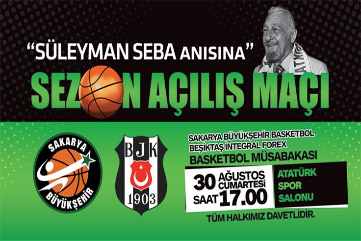 Büyükşehir Sezonu Beşiktaş’la Açıyor