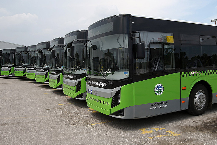 “18 yeni otobüs şehre hizmet için yola çıkıyor”
