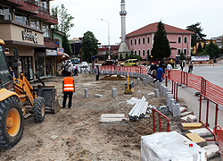 İhsaniye ve Yeni Camii Arası Yenileniyor