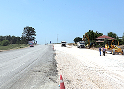 Korucuk Duble Yolu Kısa Sürede Tamam