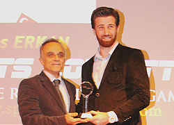 Yılın En Değerli Sporcusu Enes Erkan
