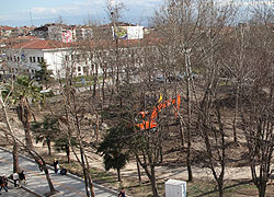 Şemsiyeli Park'ta Çalışmalar Başladı