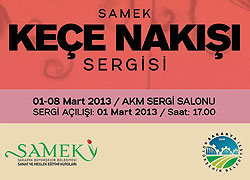 Keçe Nakışı Sergisi Cuma AKM'de