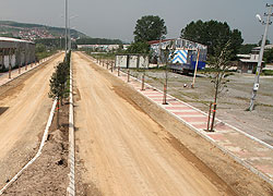 Bağlantı yolu tamamlanıyor