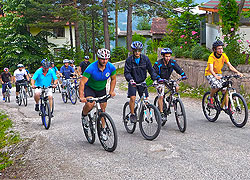 Yaylaya Pedal Çevirdiler