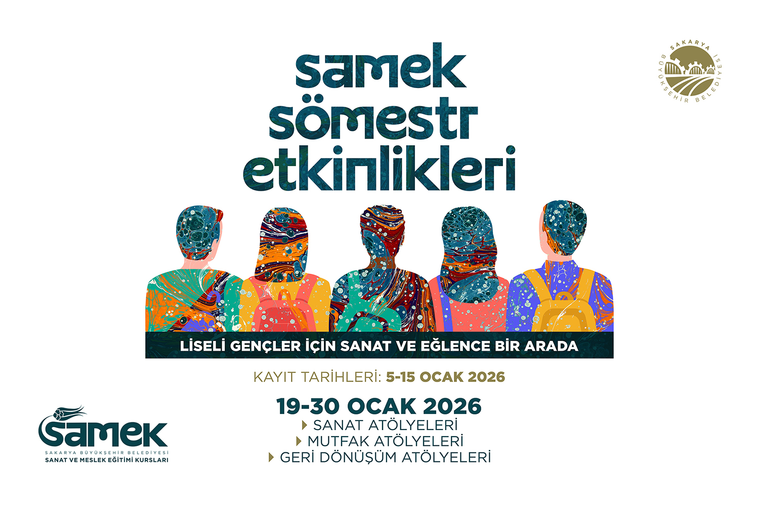 SAMEK’te sömestr etkinlikleri başlıyor: Kayıtlar 5 Ocak’ta