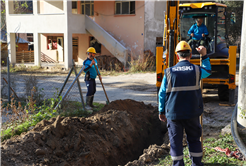 Güçlü altyapı Kızılkaya Mahallesi’ne kesintisiz içme suyu ulaştıracak