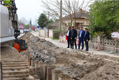Söğütlü’nün 25 kilometrelik güçlü altyapı ağı ilmek ilmek işleniyor