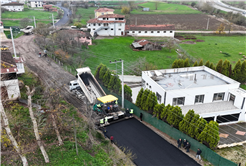 Büyükşehirle asfaltta bir bir arterleri yeniliyor: Sıra Söğütlü Rüstemler’de…