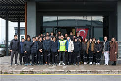 Arıtma ve su kalite kontrol süreçleri lise öğrencileri ile paylaşıldı