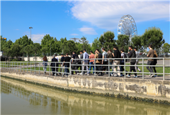 Mühendis adayları enerji üreten sistemleri SASKİ tesislerinde inceledi
