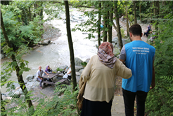 Sağlıklı yaşam için doğayla buluşuyorlar