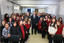 SASKİ Genel Müdürü öğrencilerle buluştu: Tasarrufun önemini anlattı