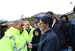 “İlk andan itibaren sahadayız, vatandaşlarımızın yanındayız”