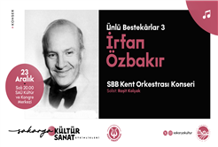 Yılın son kültür sanat takvimi belli oldu