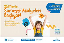 Büyükşehir’in “Sömestr Atölyeleri” kayıtları başladı