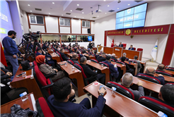 Büyükşehir meclisi 58 gündem maddesiyle toplanıyor