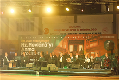 Mevlâna’nın ‘düğün gecesinde’ duygu yüklü program