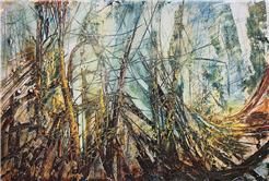 Karışık Tekniğin Modern Eserleri Galeri’de