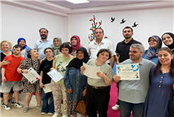 Engelsiz Hobi Atölyelerinde karne sevinci yaşandı