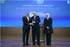 Sakarya’nın toplu taşımada engelleri kaldıran uygulamasına Cumhurbaşkanı Erdoğan’dan ödül