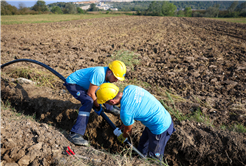 3 bin metrelik hat ile Ferizli’nin iki mahallesine kesintisiz içme suyu