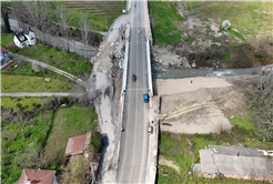 Karapürçek Mesudiye Köprüsü ile geçişler güvenli hale geldi