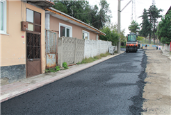 Maltepe Caddesi Asfaltlanıyor