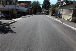 Yeğenler Caddesi yenilendi