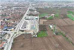 Yazlık Kavşağı’nda trafik yükünü hafifletecek duble yolda çalışmalar başladı