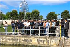 Mühendis adayları enerji üreten sistemleri SASKİ tesislerinde inceledi