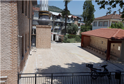 Alifuatpaşa Merkez Camii'nin çevresi yepyeni bir görünüme kavuştu