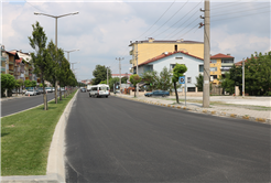 Sakarbaba Caddesi yeni yüzüne kavuştu