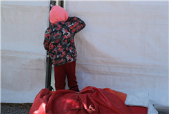 Büyükşehir deprem çocuklarının yüzünde tebessüm oldu