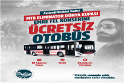 Büyükşehir’den Dünya Kupası heyecanına ücretsiz ulaşım